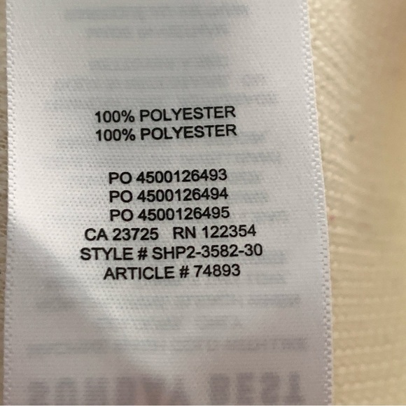 H&M Satin Night Shirt Pajama Top - Picture 5 of 7